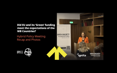 Did EU and its ‘Green’ funding meet the expectations of the WB Countries? – Recap and Photos of the Hybrid Policy Meeting