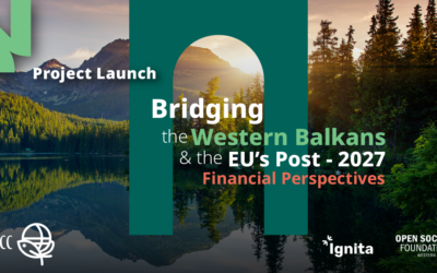 Ndërlidhja e Nevojave të Ballkanit Perëndimor me Perspektivat Financiare të BE-së pas vitit 2027