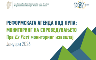 Реформската агенда под лупа: Ex-ante и Ex-post извештаи за спроведувањето (2025–2026)